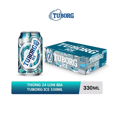 Mua Thùng 24 Lon Bia Tuborg Ice 330ml