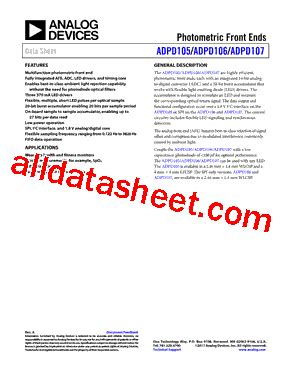 Adpd Datasheet Pdf Analog Devices