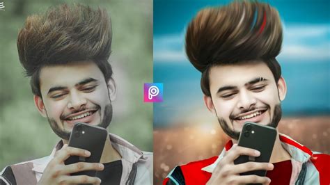 Picsart Hair Style Editing Picsart New Style Photo Editing Tutorial