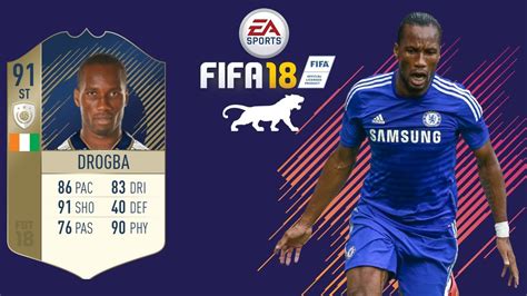 FIFA 18 Drogba 2010 PRIME ICON VIRTUAL PRO LOOK A LIKE TUTORIAL