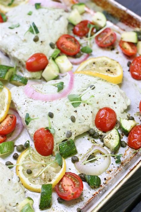 Easy And Healthy Sheet Pan Mediterranean Snapper Recipe Healthy