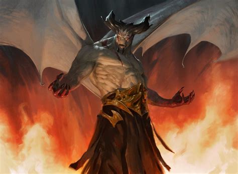 Pin By Mark Du Preez On Rpg Fantasy Demon Demon Art Dark Fantasy Art