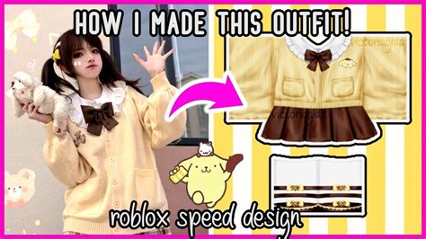 Kawaii Pompompurin Outfit Roblox Speed Design Paint Tool Sai