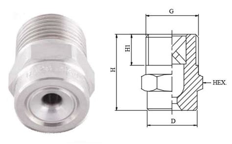 Full Cone Spray Nozzle Spraytech Download Scientific Diagram