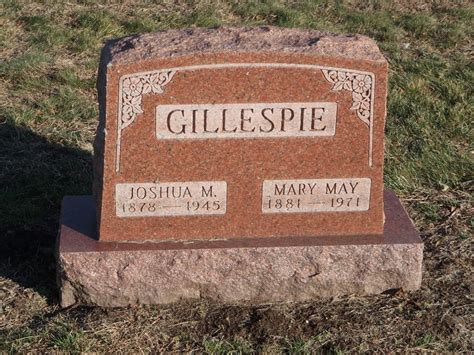 Joshua Monroe Gillespie 1878 1945 Monumento Find A Grave