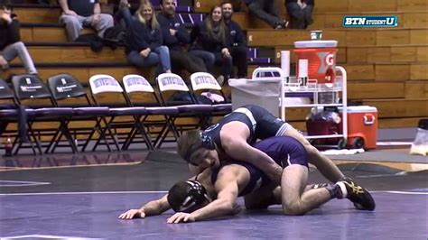 Penn State Nittany Lions At Northwestern Wildcats Wrestling 133 Pounds