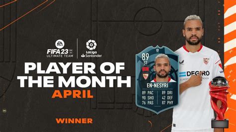 Youssef En-Nesyri named LaLiga Santander Player of the Month for April ...