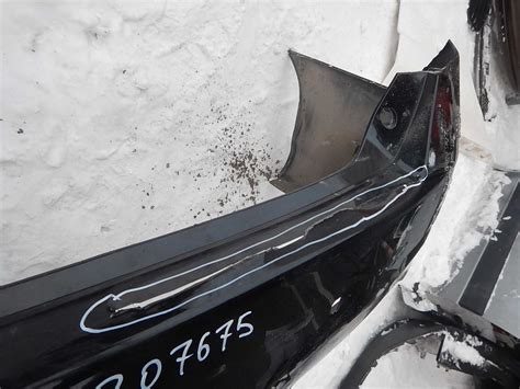 Камри 50 задний бампер установка