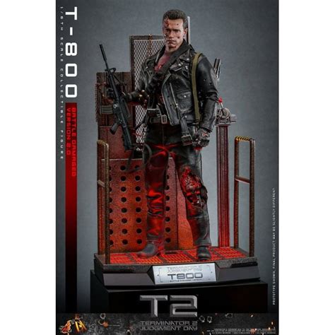 T Battle Damaged Version Hot Toys DX Terminator Figure