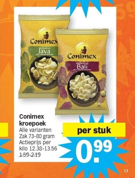 Conimex Kroepoek Promotie Bij Albert Heijn