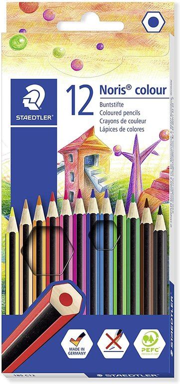 Crayons De Couleur Noris Colour Tui Carton De Staedtler