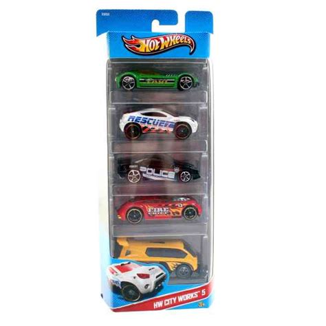 Hot Wheels City Works 5db os kisautó szett Mattel vásárlás a Játékshopban