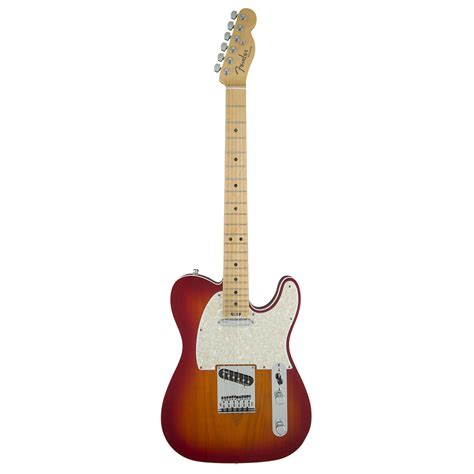 Fender American Elite Telecaster Maple Aged Cherry Burst 2016 Guitar Compare