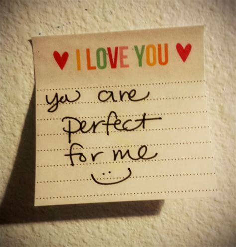 You Are Perfect To Me Quotes For A Guy