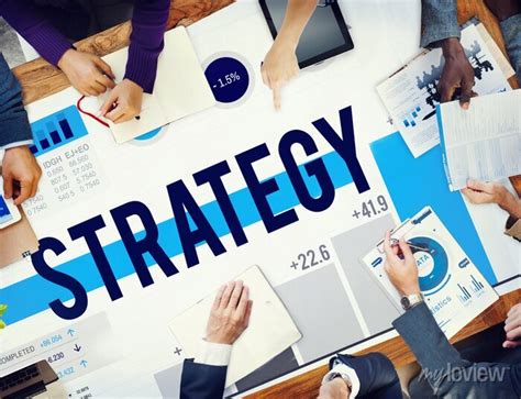 strategy guidelines solution plan tactics concept wall stickers