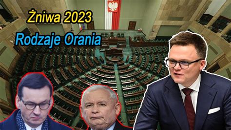 Polityczne Żniwa 2023 Marszałek Sejmu Szymon Hołownia i Rodzaje