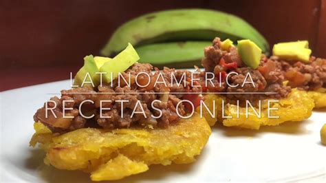 Receta De Patacones Rellenos Con Carne Molida YouTube