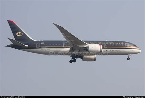 Jy Baa Royal Jordanian Boeing Dreamliner Photo By Luo Chun Hui