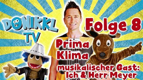 Musik für Kinder DONIKKL TV Folge 8 Prima Klima Musik und