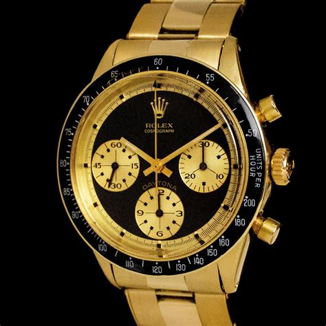 Rolex Daytona 6241 Jps Paul Newman 14k Amsterdam Vintage Watches