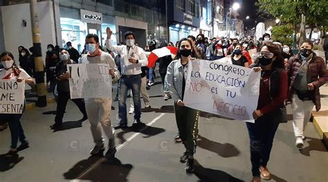 EN VIVO Marcha Nacional Perú 2020 Así se viven las protestas HOY 12