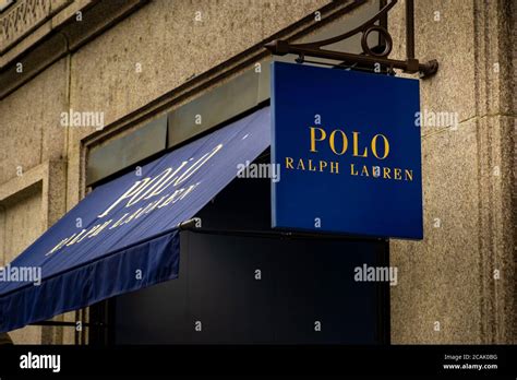 London Polo Ralph Lauren Retail Store Signage In Londons West End