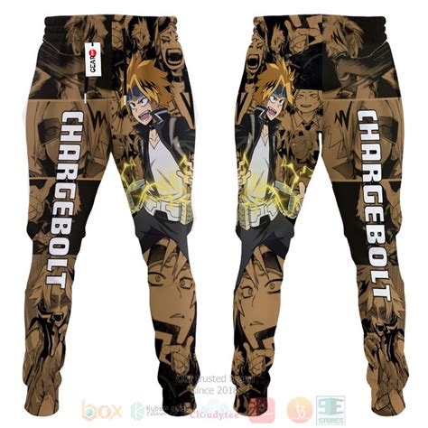 Hot Denki Kaminari My Hero Academia Anime Jogger Pants Express Your Unique Style With Boxboxshirt