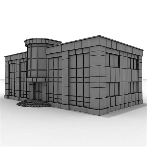 Office Building 3d Model