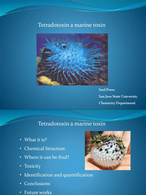 Tetrodotoxin | PDF | Physical Sciences | Analytical Chemistry