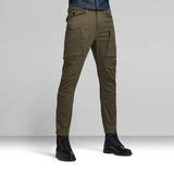 Pantalon Zip Pocket 3D Skinny Cargo Vert G Star RAW