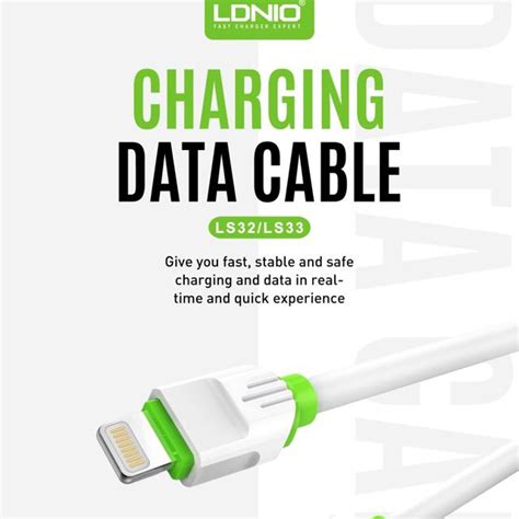 Ldnio Ls Speed Data Cable A Fast Charging Shopee Malaysia