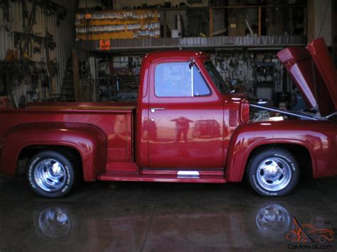 1954 Ford F100 Custom Street Rod Pickup Frame Off Restoration 460 V8 400 Hp