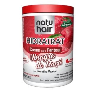 Creme de Pentear NatuHair Vinagre de Maça 1kg Shopee Brasil