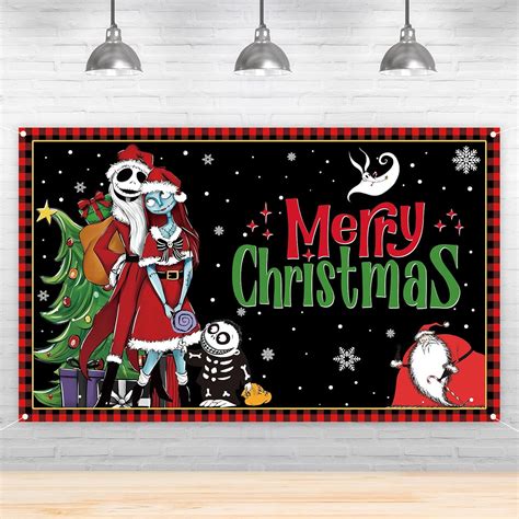 X Ft Nightmare Before Christmas Photo Backdrop Jack Skellington