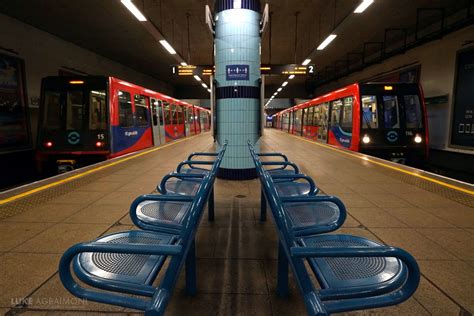 Island Gardens Dlr Station London Photography Tube Mapper