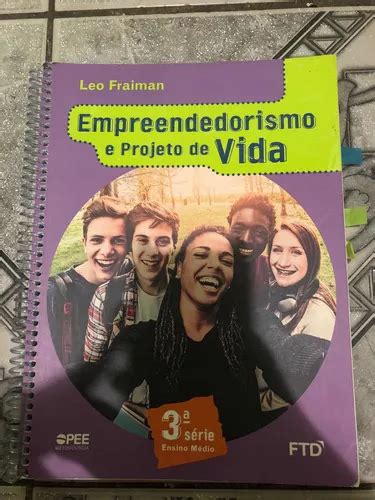 Livro Empreendedorismo E Projeto De Vida 3º Ano Ensino Medio R 80 em