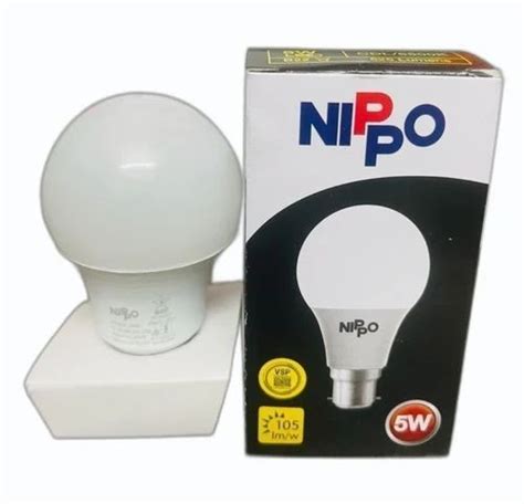 W Nippo Led Bulb Cool White At Best Price In Balotra Id