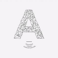 geometric logo design  connected letters