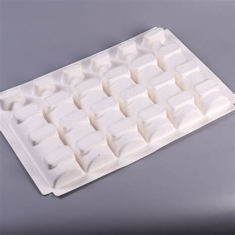 Biodegradable Bagasse Pulp Molded Eyelash Packaging Tray Kinyi