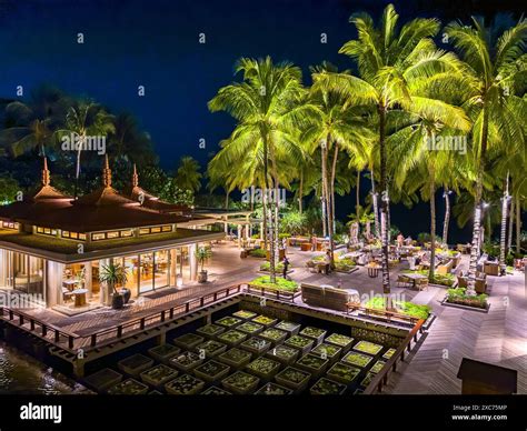 Restaurant Bar On The Beach In Trisara Beach In Bang Tao Phuket