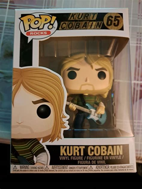 Funko pop Kurt Cobain de segunda mano por 75 EUR en Patiño en WALLAPOP