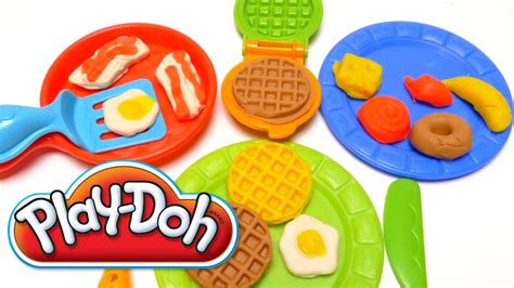 Play Doh Delicious Toy Breakfast Set For Kids Delicious Breakfast