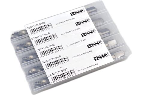 Машинный метчик FANAR М 10 х 1,5 HSSE 6H R40 DIN 371-C 800 с винт канав ...