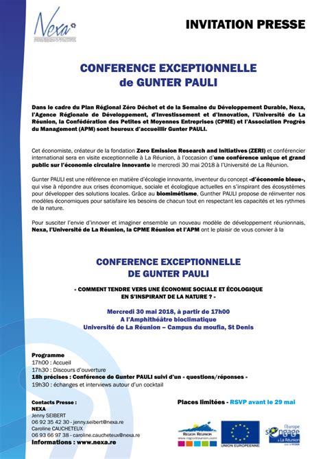 Exemple D Invitation à Une Conférence De Presse Le Meilleur Exemple