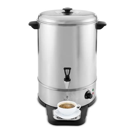 NEW HOT WATER URN DISPENSER STAINLESS STEEL CAPACITY UP TO 30 LITRES 223 CUPS EBay