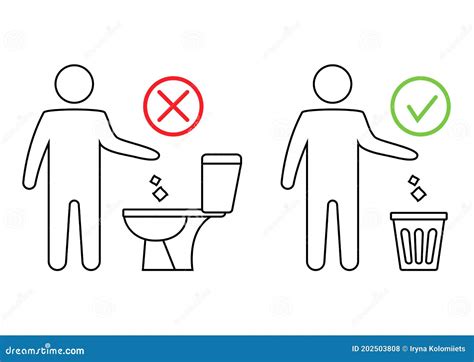 Do Not Litter in the Toilet. Toilet No Trash. Keeping the Clean. Please ...