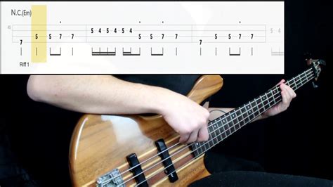 Black Sabbath - Iron Man (Bass Cover) (Play Along Tabs In Video ...