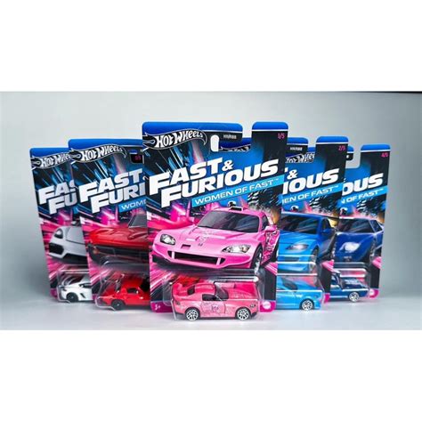 HOT WHEELS 2024 FAST FURIOUS Woman Of Fast Series Case Shopee Malaysia