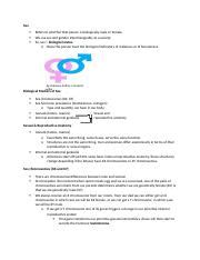 Chapter 8 Gender Idenity And Gender Roles Pt1 Docx Sex Refers To Whether That Person Is