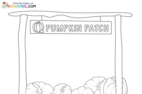 Pumpkin Patch Coloring Pages